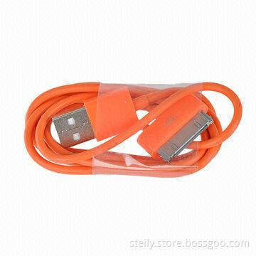 1m Colorful USB Cable for iPhone 4/4S, Cable Factory, Direct Supplier, Wholesale OEM